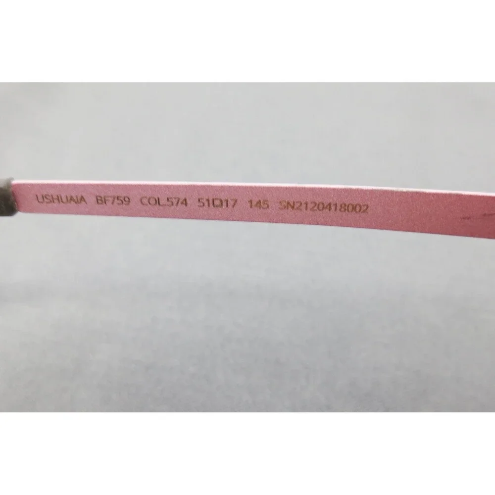 Blackfin Ushuaia BF759 Pink Purple Cat Eye Eyeglasses Frames 51-17-145 Italy